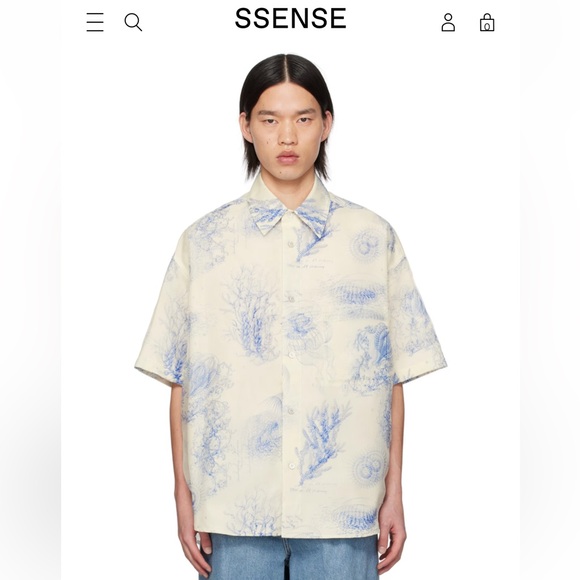 WOOYOUNGMIOff-White Overlay Shirt
